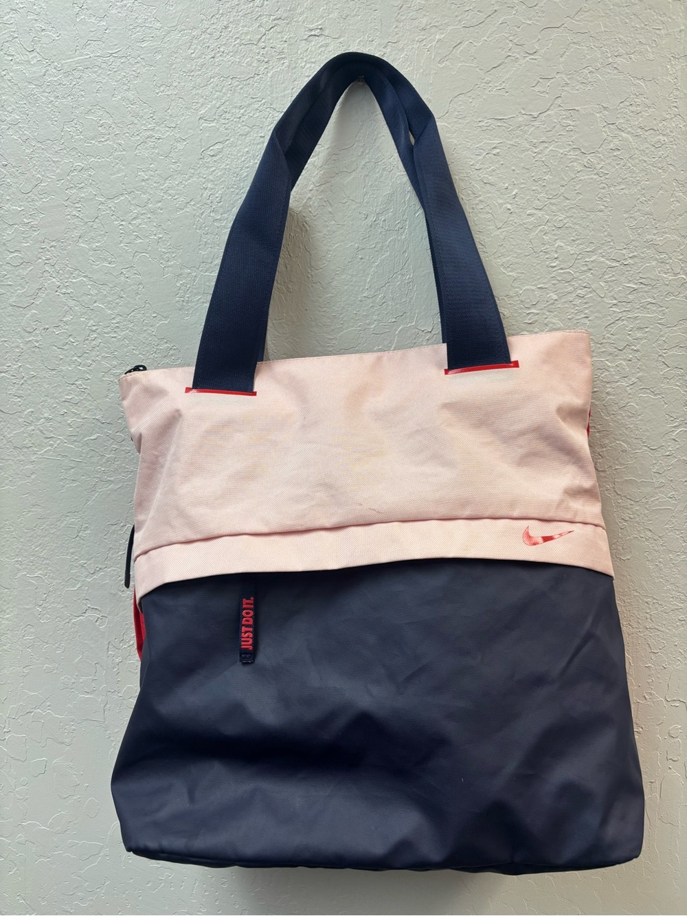 Nike Radiate Training Yoga Gym Tote Bag Blue & Pink Workout